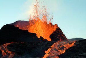 Volcanic reaction blog