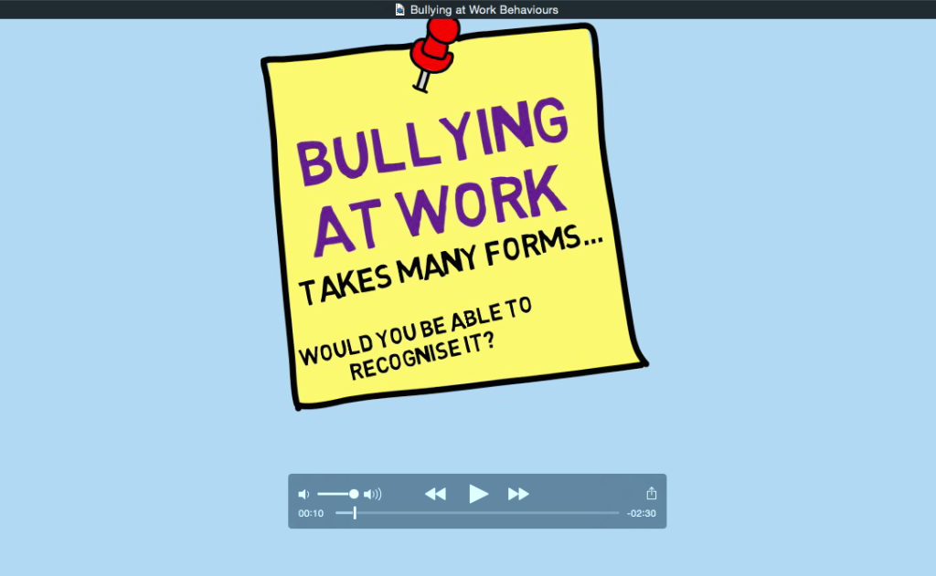 Bullying at Work Behaviours