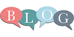 Image of the word blog spelt in speech bubbles to accompany a list of recent blog articles